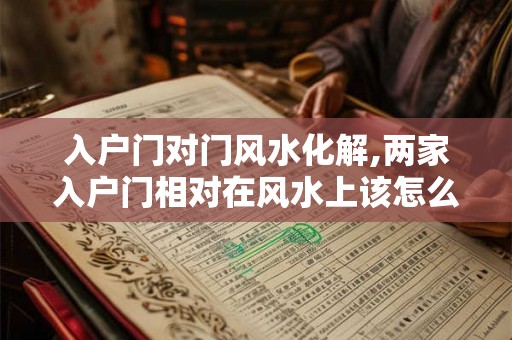 入户门对门风水化解,两家入户门相对在风水上该怎么化解