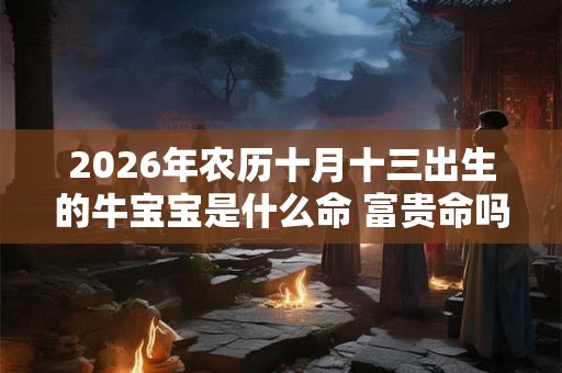 2026年农历十月十三出生的牛宝宝是什么命 富贵命吗