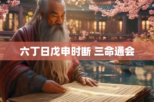 六丁日戊申时断 三命通会