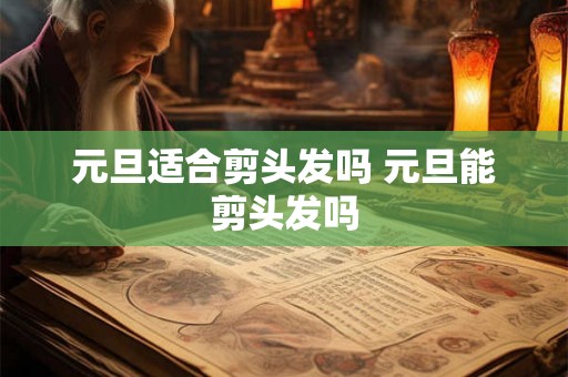 元旦适合剪头发吗 元旦能剪头发吗