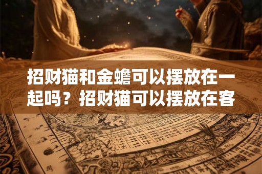 招财猫和金蟾可以摆放在一起吗？招财猫可以摆放在客厅吗？