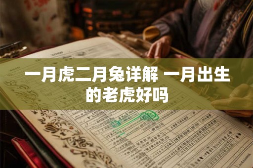 一月虎二月兔详解 一月出生的老虎好吗 一月虎二月兔详解 一月出生的老虎好吗