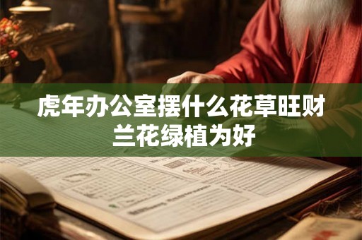 虎年办公室摆什么花草旺财 兰花绿植为好