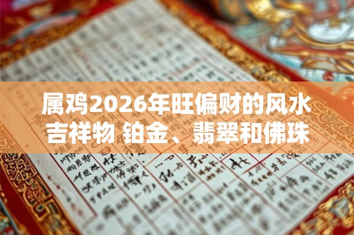 属鸡2026年旺偏财的风水吉祥物 铂金、翡翠和佛珠