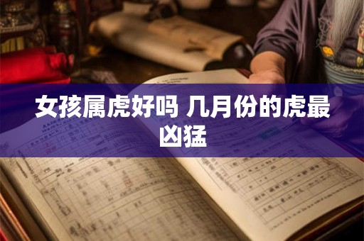 女孩属虎好吗 几月份的虎最凶猛
