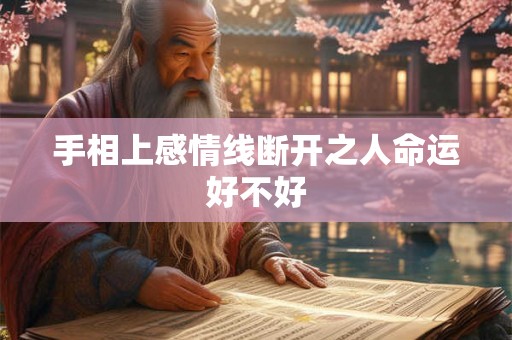 手相上感情线断开之人命运好不好 手相上感情线断开之人命运好不好