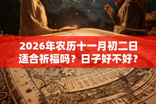 2026年农历十一月初二日适合祈福吗?日子好不好? 2026年农历十一月初二日适合祈福吗?日子好不好?