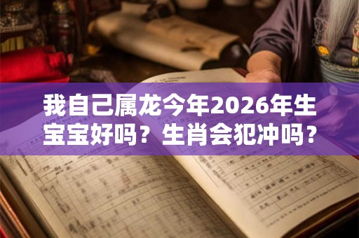 我自己属龙今年2026年生宝宝好吗？生肖会犯冲吗？