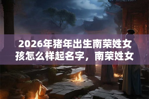 2026年猪年出生南荣姓女孩怎么样起名字，南荣姓女孩好名推荐