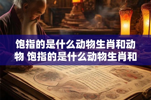 饱指的是什么动物生肖和动物 饱指的是什么动物生肖和动物生肖 饱指的是什么动物生肖和动物 饱指的是什么动物生肖和动物生肖