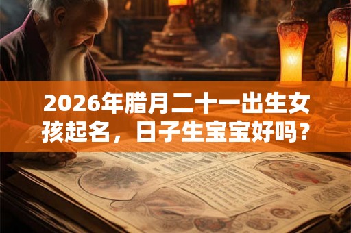 2026年腊月二十一出生女孩起名，日子生宝宝好吗？