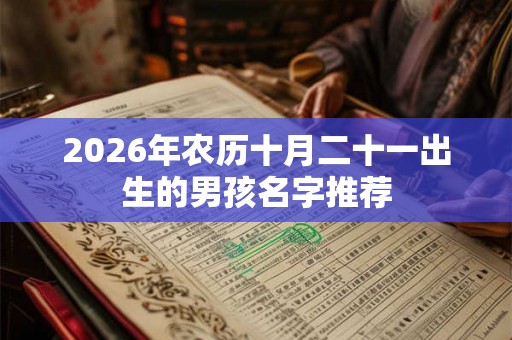 2026年农历十月二十一出生的男孩名字推荐