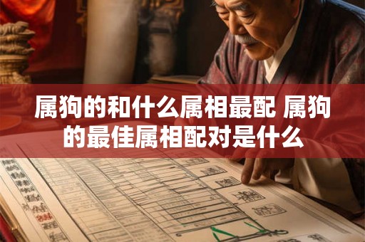 属狗的和什么属相最配 属狗的最佳属相配对是什么