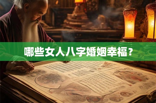 哪些女人八字婚姻幸福？