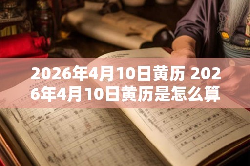 2026年4月10日黄历 2026年4月10日黄历是怎么算出来的