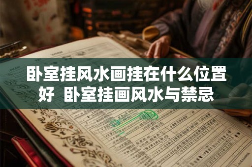 卧室挂风水画挂在什么位置好  卧室挂画风水与禁忌