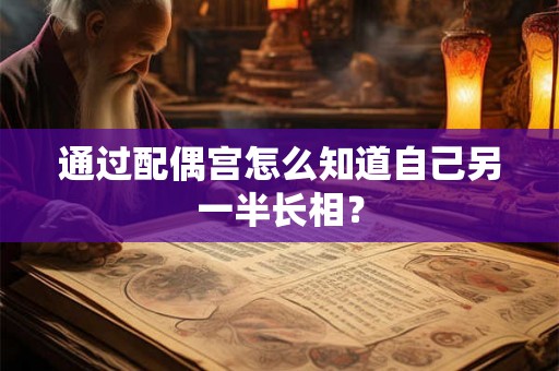 通过配偶宫怎么知道自己另一半长相? 通过配偶宫怎么知道自己另一半长相?