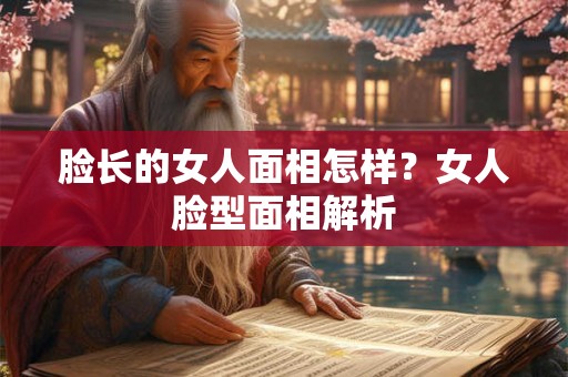 脸长的女人面相怎样?女人脸型面相解析 脸长的女人面相怎样?女人脸型面相解析