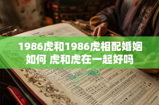 1986虎和1986虎相配婚姻如何 虎和虎在一起好吗