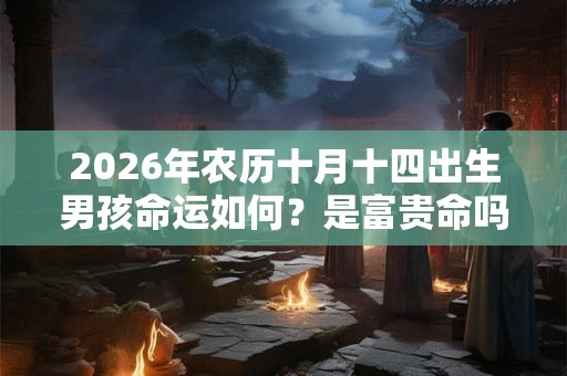 2026年农历十月十四出生男孩命运如何？是富贵命吗？
