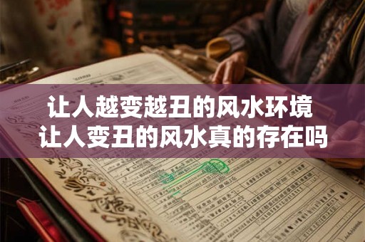 让人越变越丑的风水环境 让人变丑的风水真的存在吗