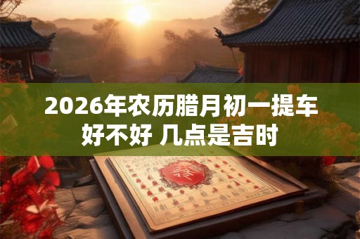 2026年农历腊月初一提车好不好 几点是吉时 2026年农历腊月初一提车好不好 几点是吉时