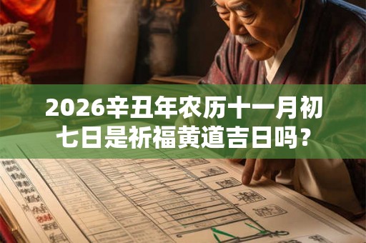 2026辛丑年农历十一月初七日是祈福黄道吉日吗？