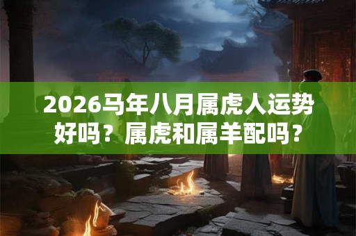 2026马年八月属虎人运势好吗？属虎和属羊配吗？