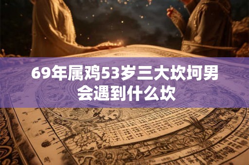 69年属鸡53岁三大坎坷男 会遇到什么坎