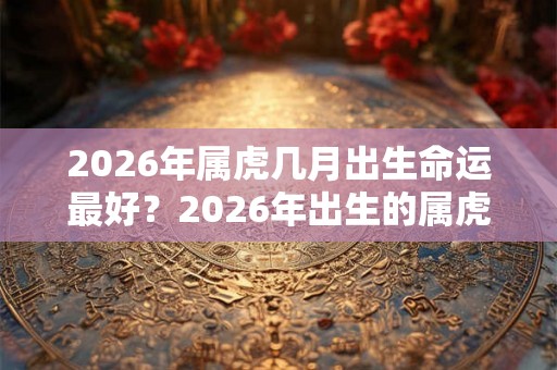 2026年属虎几月出生命运最好？2026年出生的属虎女宝宝好吗？