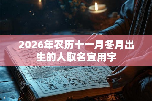 2026年农历十一月冬月出生的人取名宜用字 2026年农历十一月冬月出生的人取名宜用字
