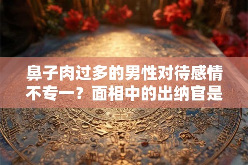 鼻子肉过多的男性对待感情不专一？面相中的出纳官是什么？