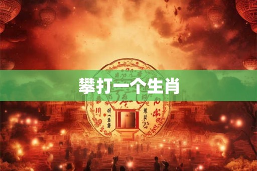 攀打一个生肖