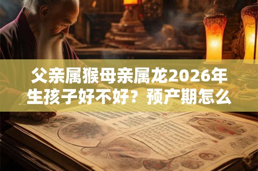 父亲属猴母亲属龙2026年生孩子好不好？预产期怎么算？