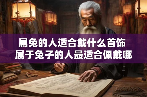 属兔的人适合戴什么首饰 属于兔子的人最适合佩戴哪些种类的首饰呢
