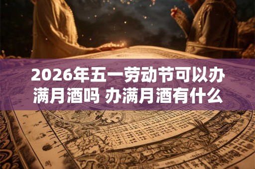 2026年五一劳动节可以办满月酒吗 办满月酒有什么讲究