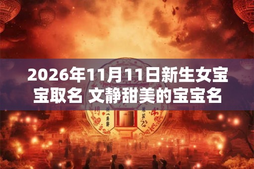 2026年11月11日新生女宝宝取名 文静甜美的宝宝名