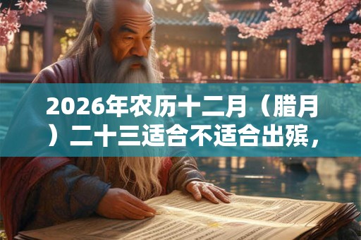 2026年农历十二月（腊月）二十三适合不适合出殡，小年卦象好吗？