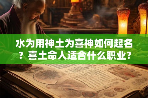 水为用神土为喜神如何起名？喜土命人适合什么职业？