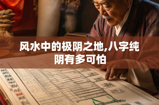 风水中的极阴之地,八字纯阴有多可怕