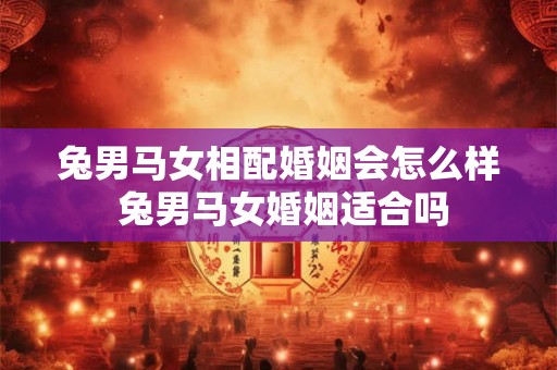 兔男马女相配婚姻会怎么样 兔男马女婚姻适合吗 兔男马女相配婚姻会怎么样 兔男马女婚姻适合吗