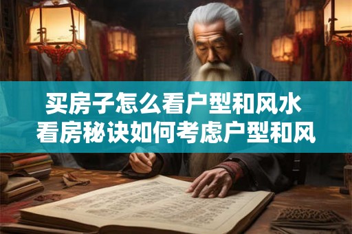 买房子怎么看户型和风水 看房秘诀如何考虑户型和风水