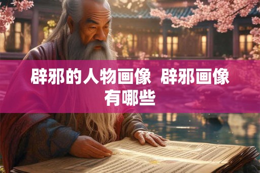 辟邪的人物画像 辟邪画像有哪些 辟邪的人物画像 辟邪画像有哪些