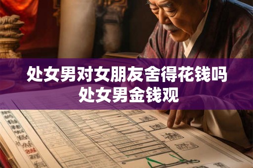 处女男对女朋友舍得花钱吗 处女男金钱观
