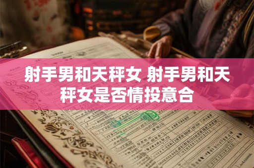 射手男和天秤女 射手男和天秤女是否情投意合 射手男和天秤女 射手男和天秤女是否情投意合