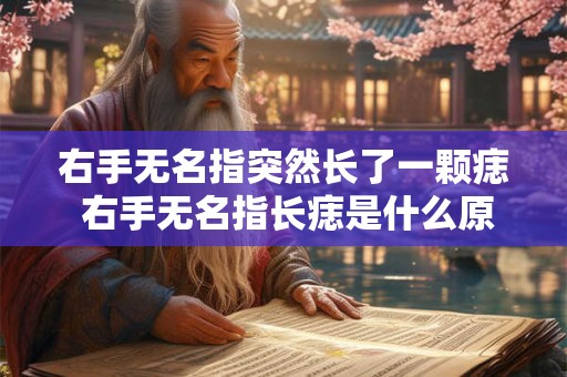 右手无名指突然长了一颗痣 右手无名指长痣是什么原因 右手无名指突然长了一颗痣 右手无名指长痣是什么原因