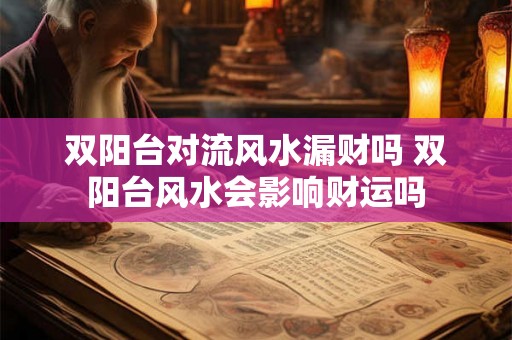 双阳台对流风水漏财吗 双阳台风水会影响财运吗