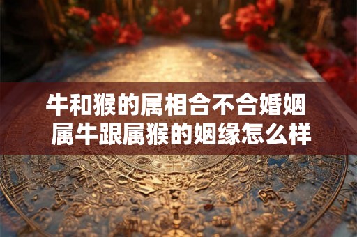 牛和猴的属相合不合婚姻  属牛跟属猴的姻缘怎么样