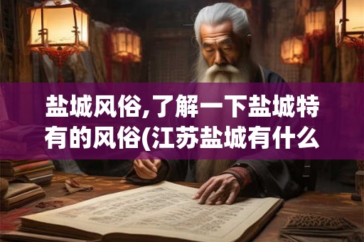 盐城风俗,了解一下盐城特有的风俗(江苏盐城有什么风俗)