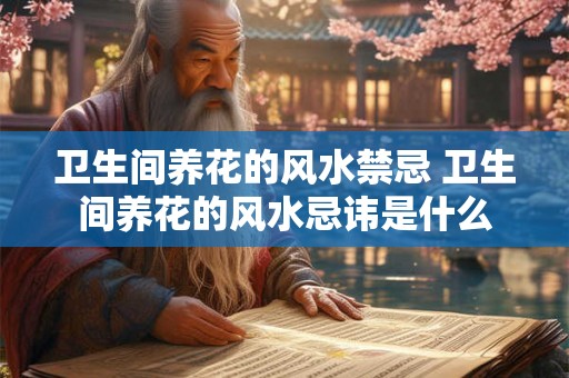 卫生间养花的风水禁忌 卫生间养花的风水忌讳是什么